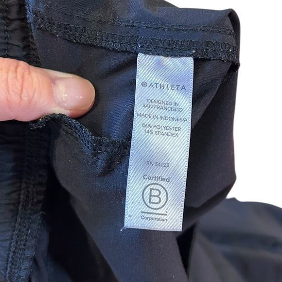 ATHLETA Black Chelsea Utility Jogger Active Athleisure Stretch Pants Women's 4 - Picture 10 of 10